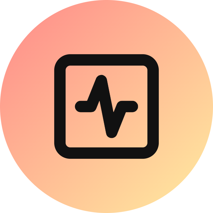 Activity Square icon for SaaS logo