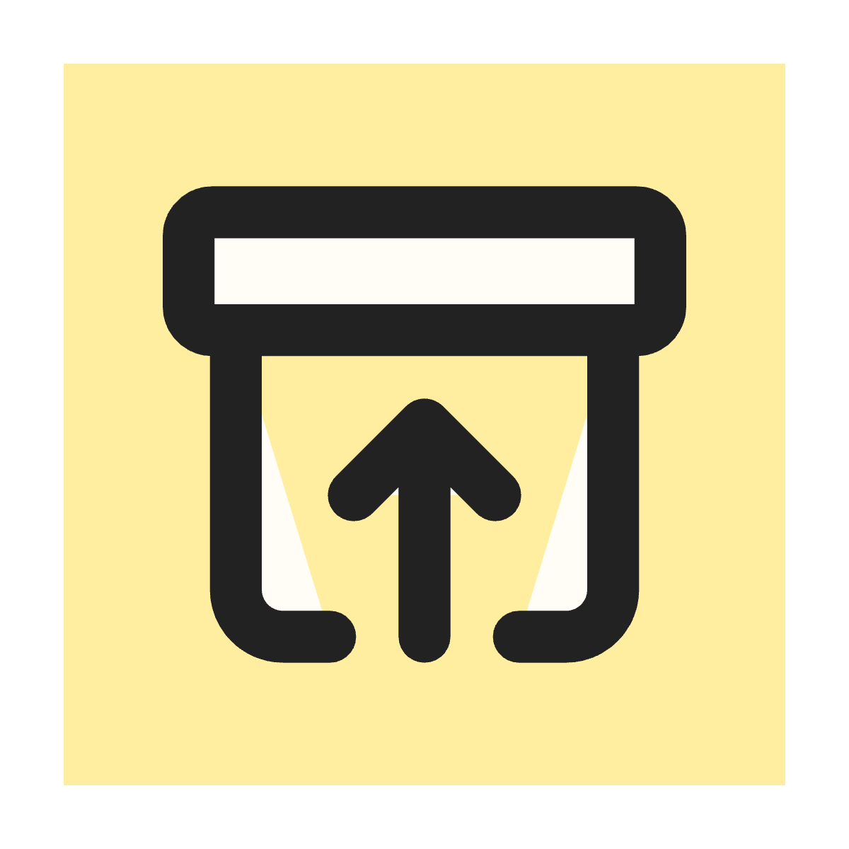 Archive Restore icon for Blog logo