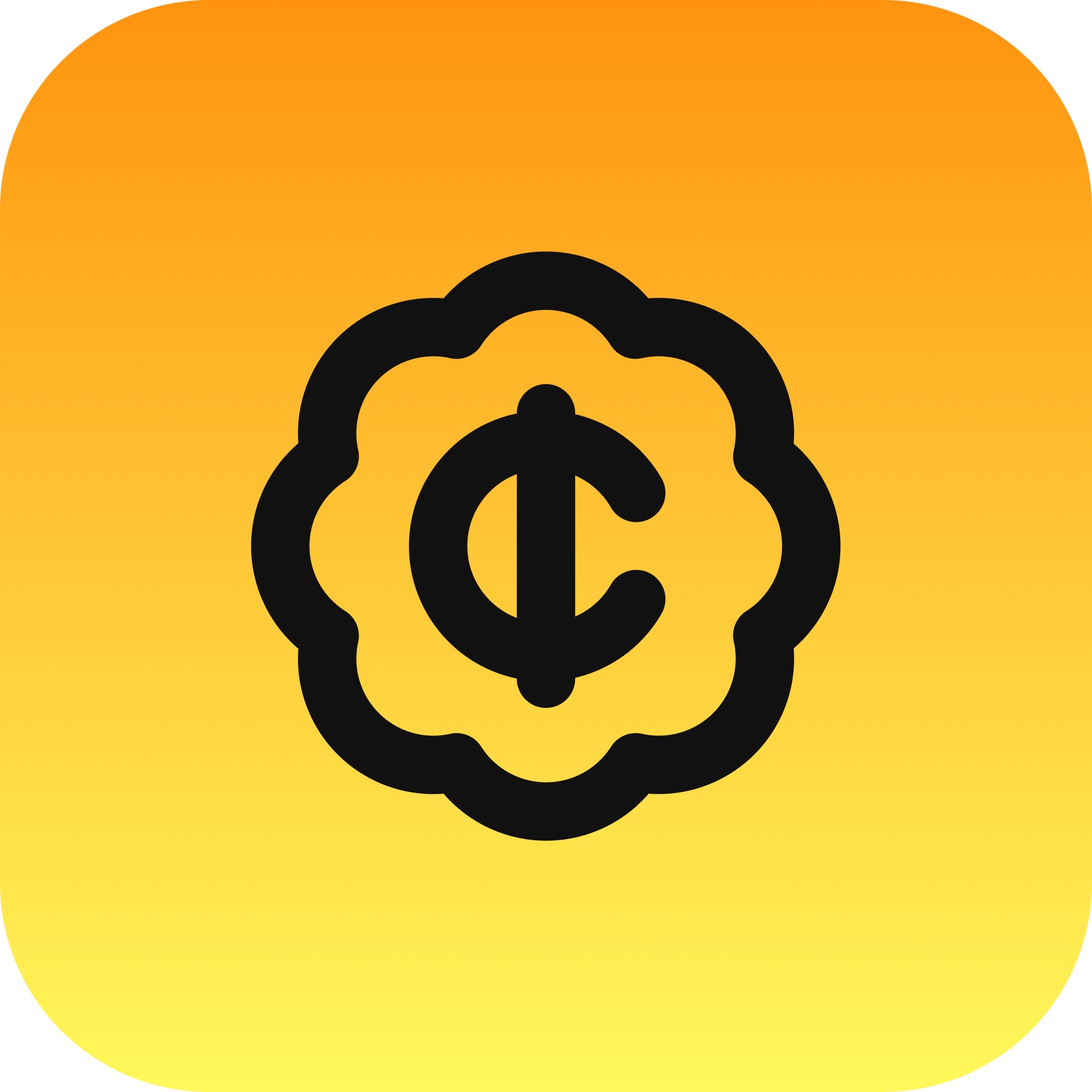 Badge Cent icon for Marketplace logo