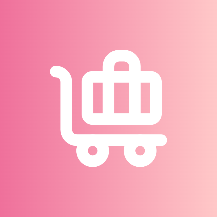 Baggage Claim icon for Ecommerce logo