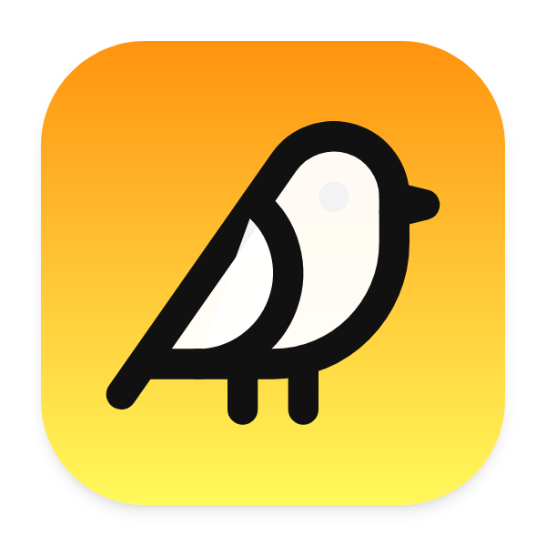 Bird icon for SaaS logo