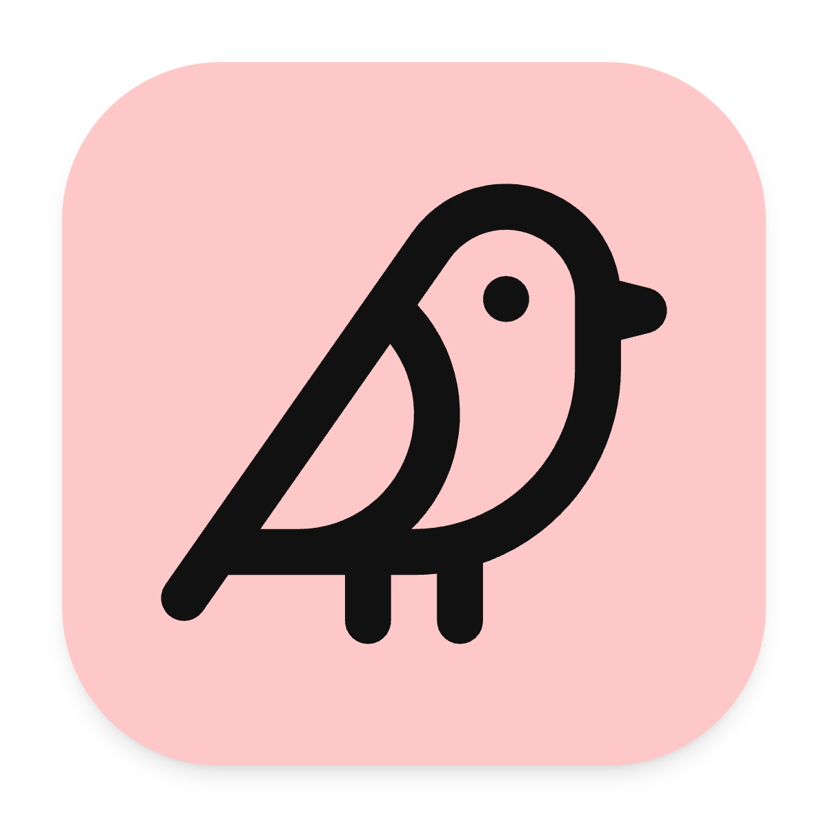 Bird icon for SaaS logo