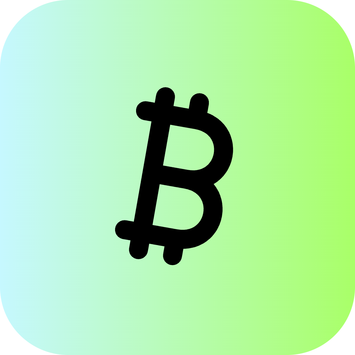 Bitcoin icon for Website logo