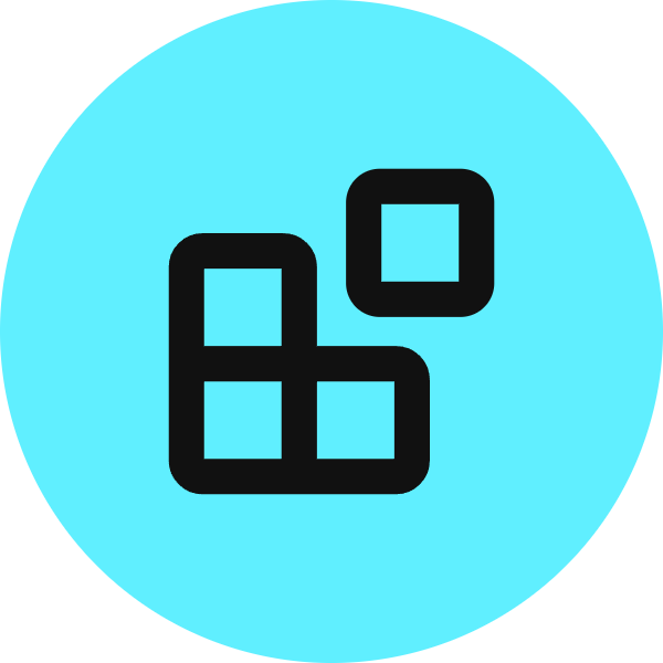 Blocks icon for SaaS logo