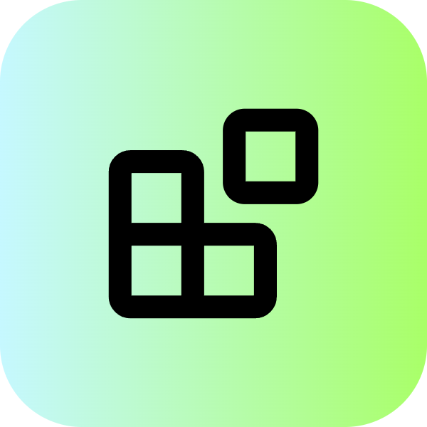 Blocks icon for Ebook logo