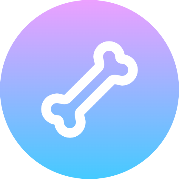 Bone icon for SaaS logo