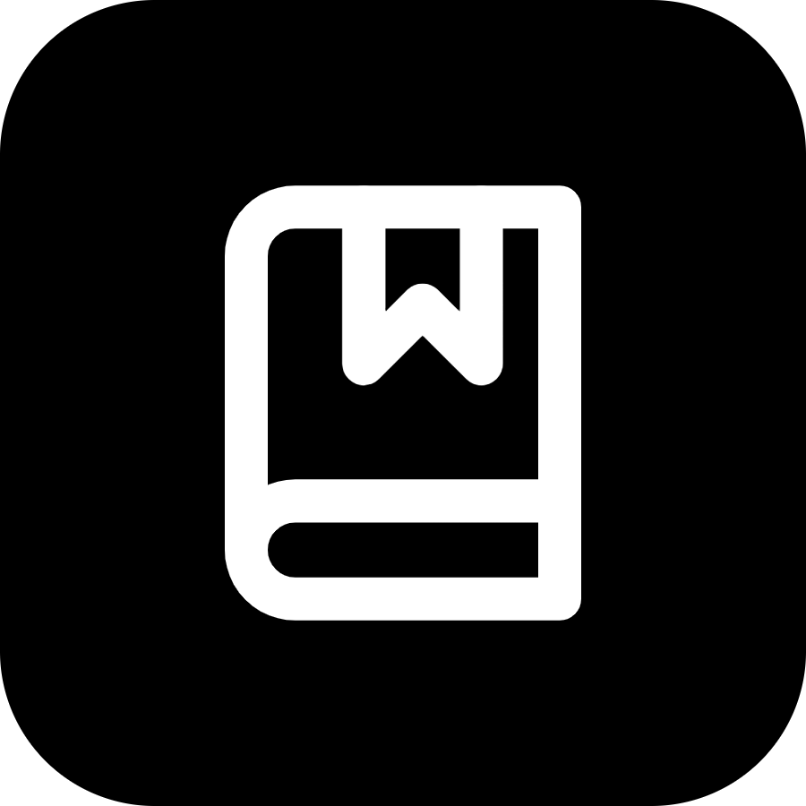 Book Marked icon for Mobile App logo