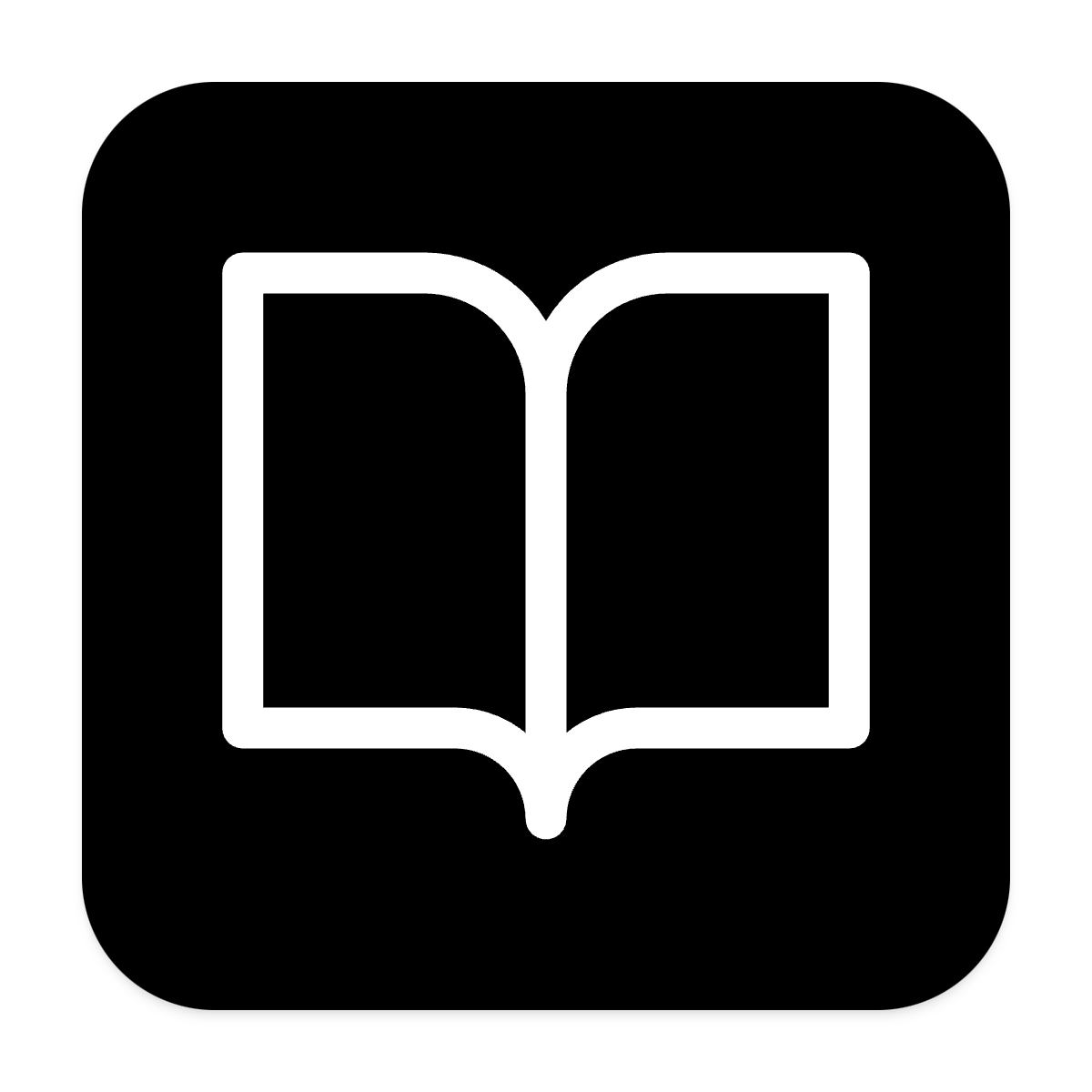 Book Open icon for Website logo