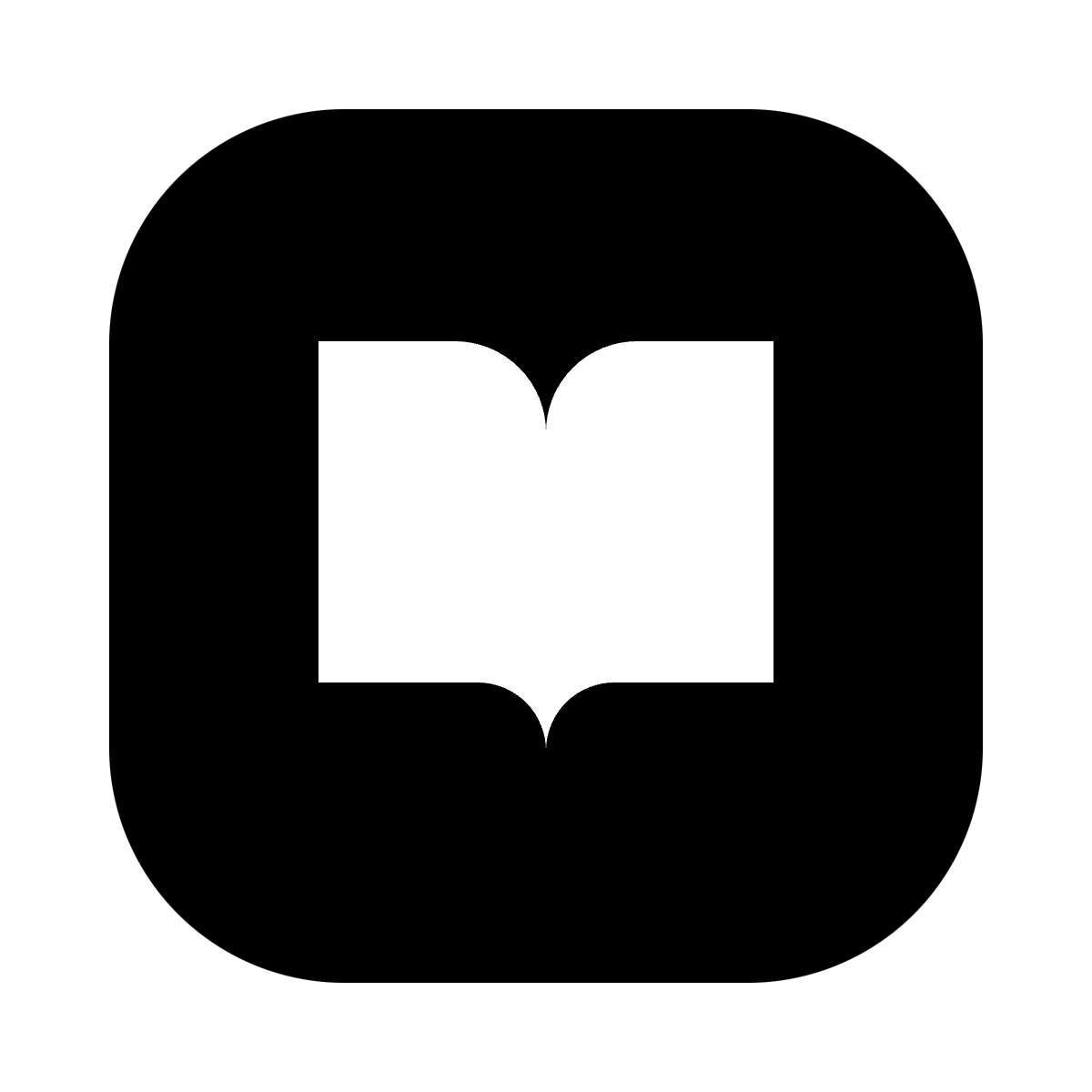 Book Open icon for Website logo