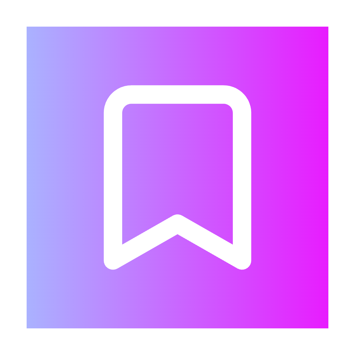 Bookmark icon for Website logo