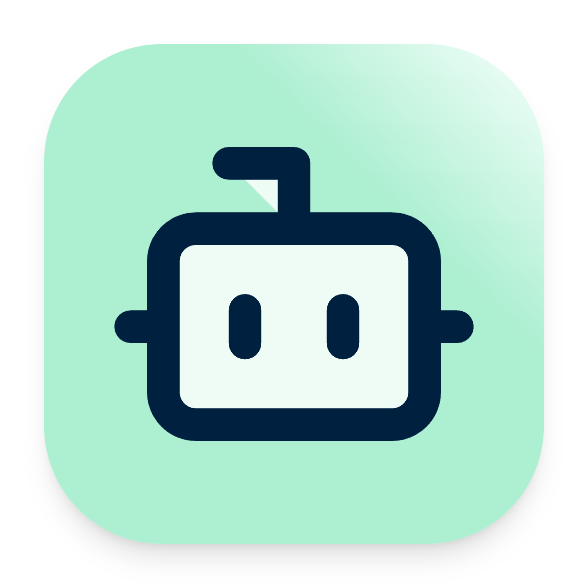 Bot icon for SaaS logo