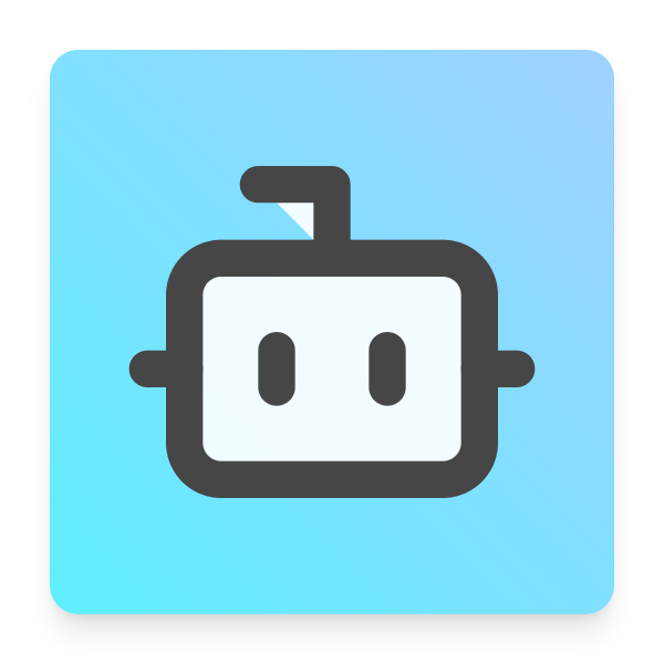 Bot icon for SaaS logo