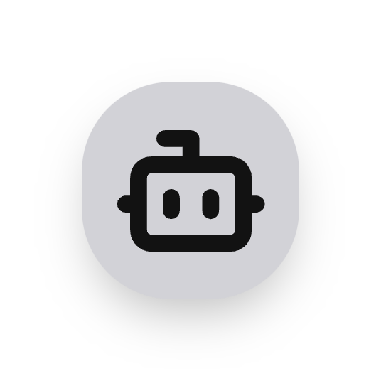 Bot icon for SaaS logo