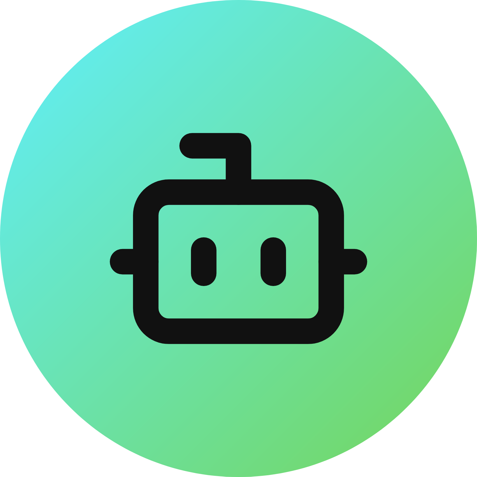 Bot icon for SaaS logo