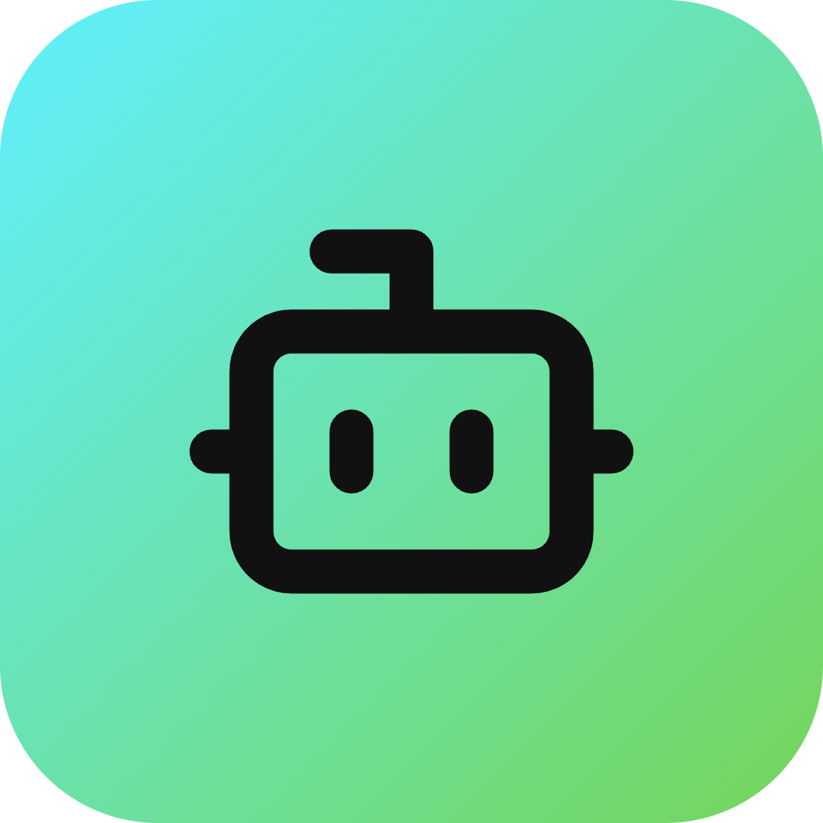 Bot icon for SaaS logo