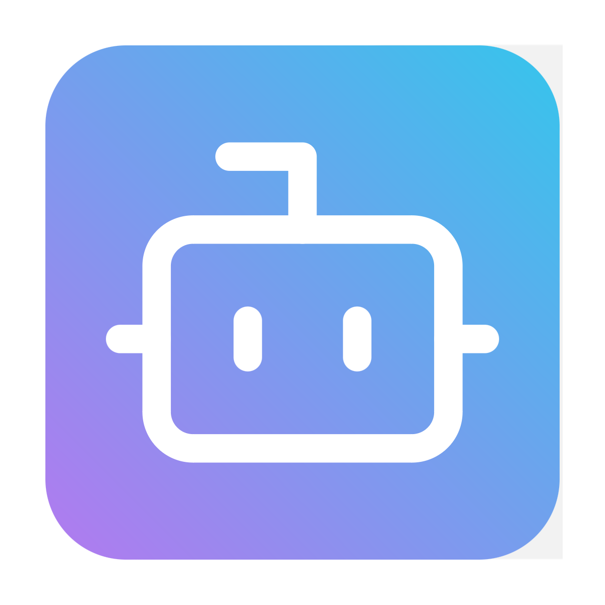 Bot icon for SaaS logo