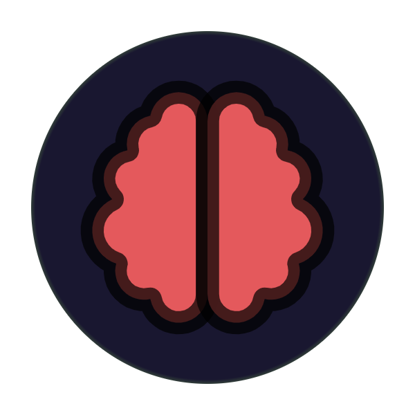 Brain icon for SaaS logo