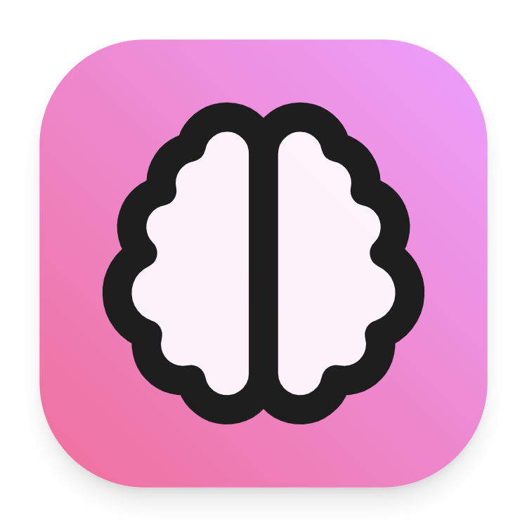 Brain icon for SaaS logo