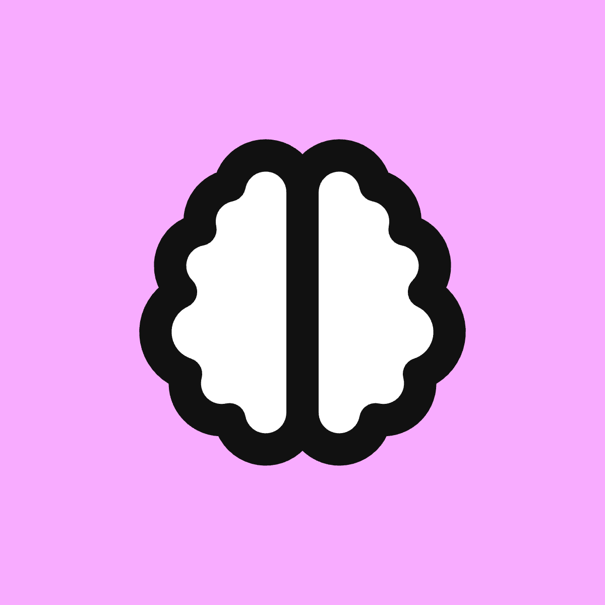 Brain icon for SaaS logo