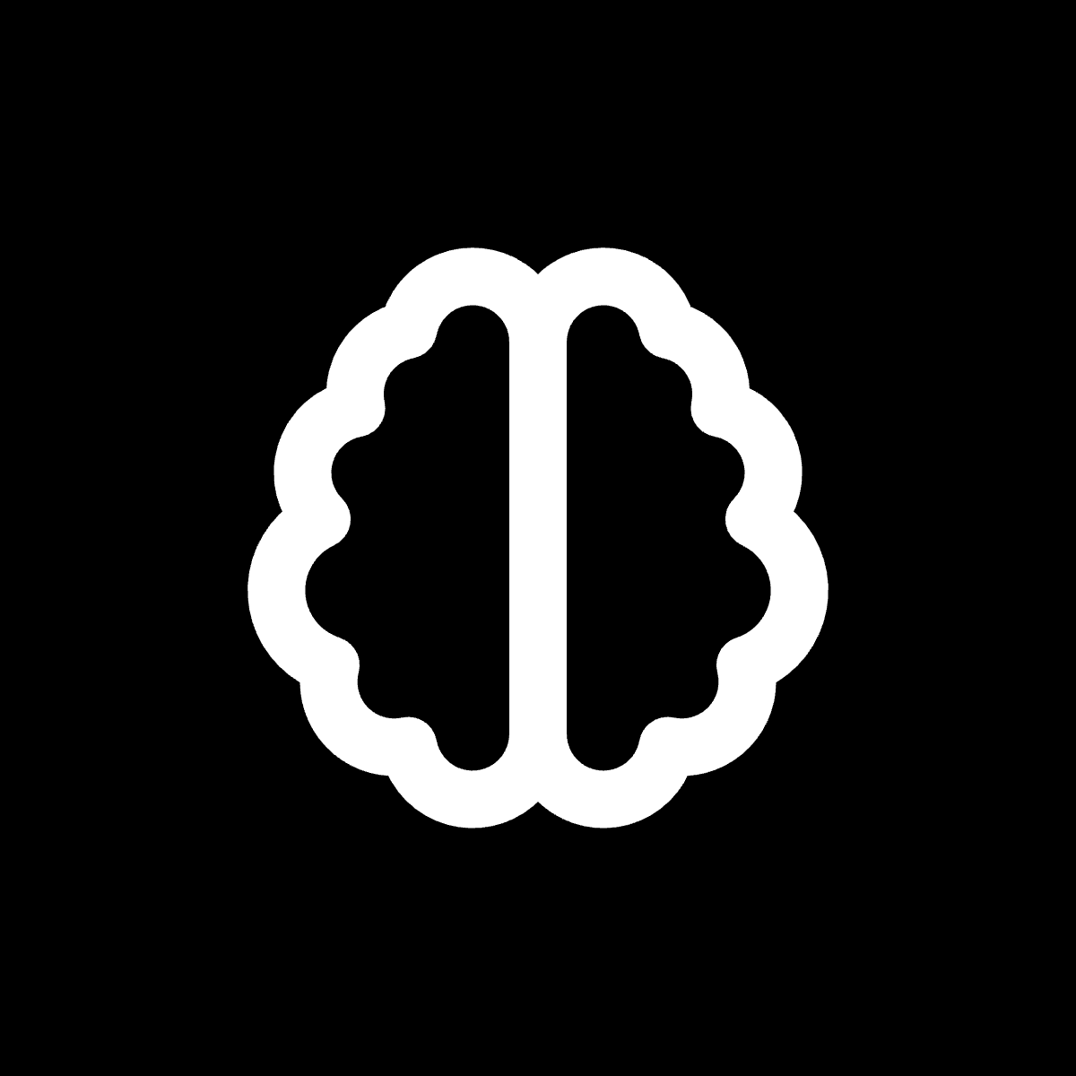 Brain icon for Online Course logo