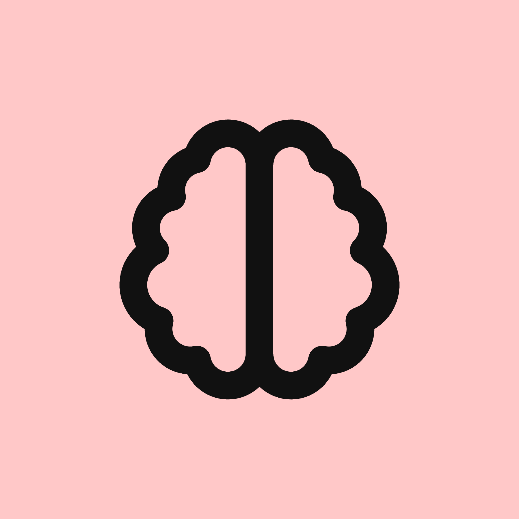 Brain icon for Blog logo