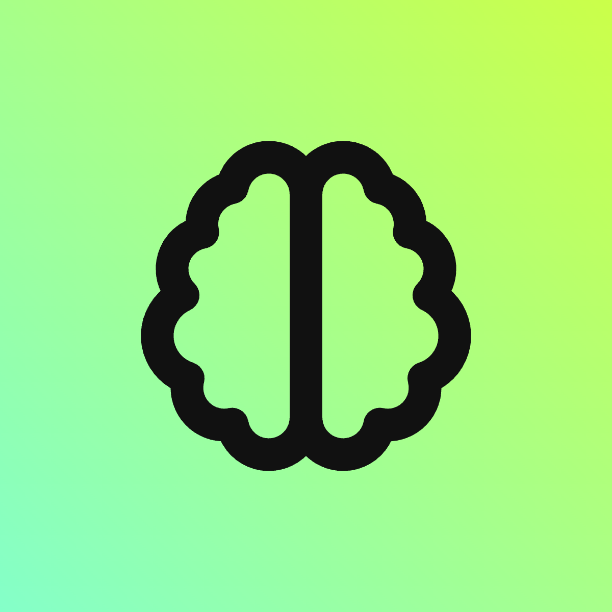 Brain icon for SaaS logo