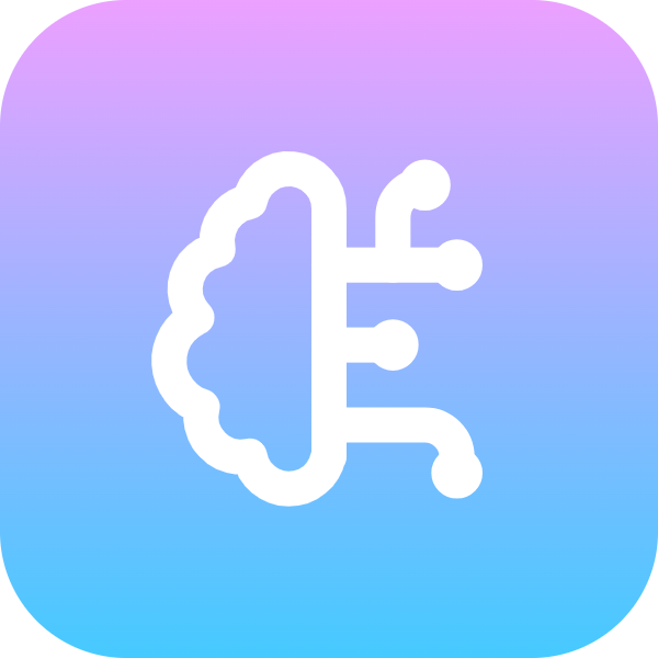 Brain Circuit icon for SaaS logo