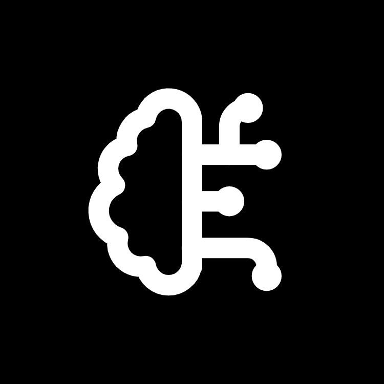 Brain Circuit icon for Website logo