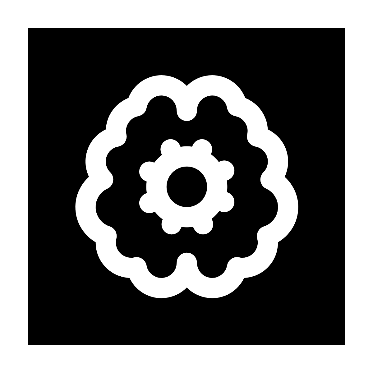 Brain Cog icon for SaaS logo