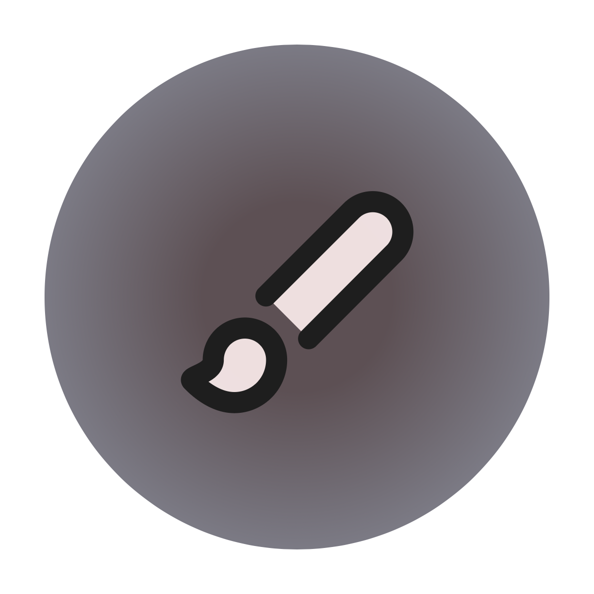 Brush icon for SaaS logo