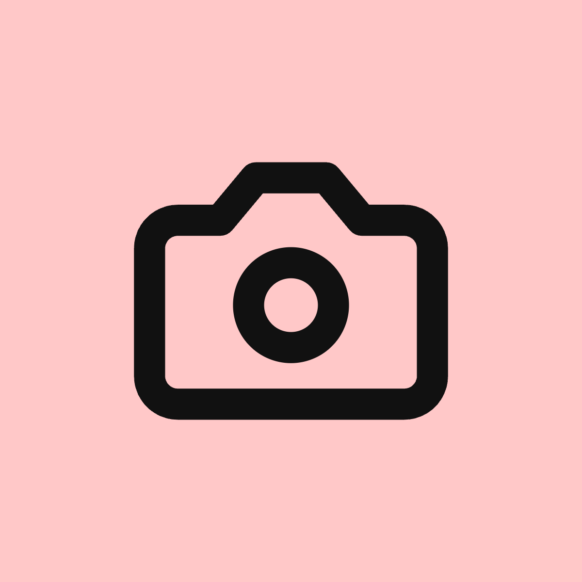 Camera icon for Photography logo