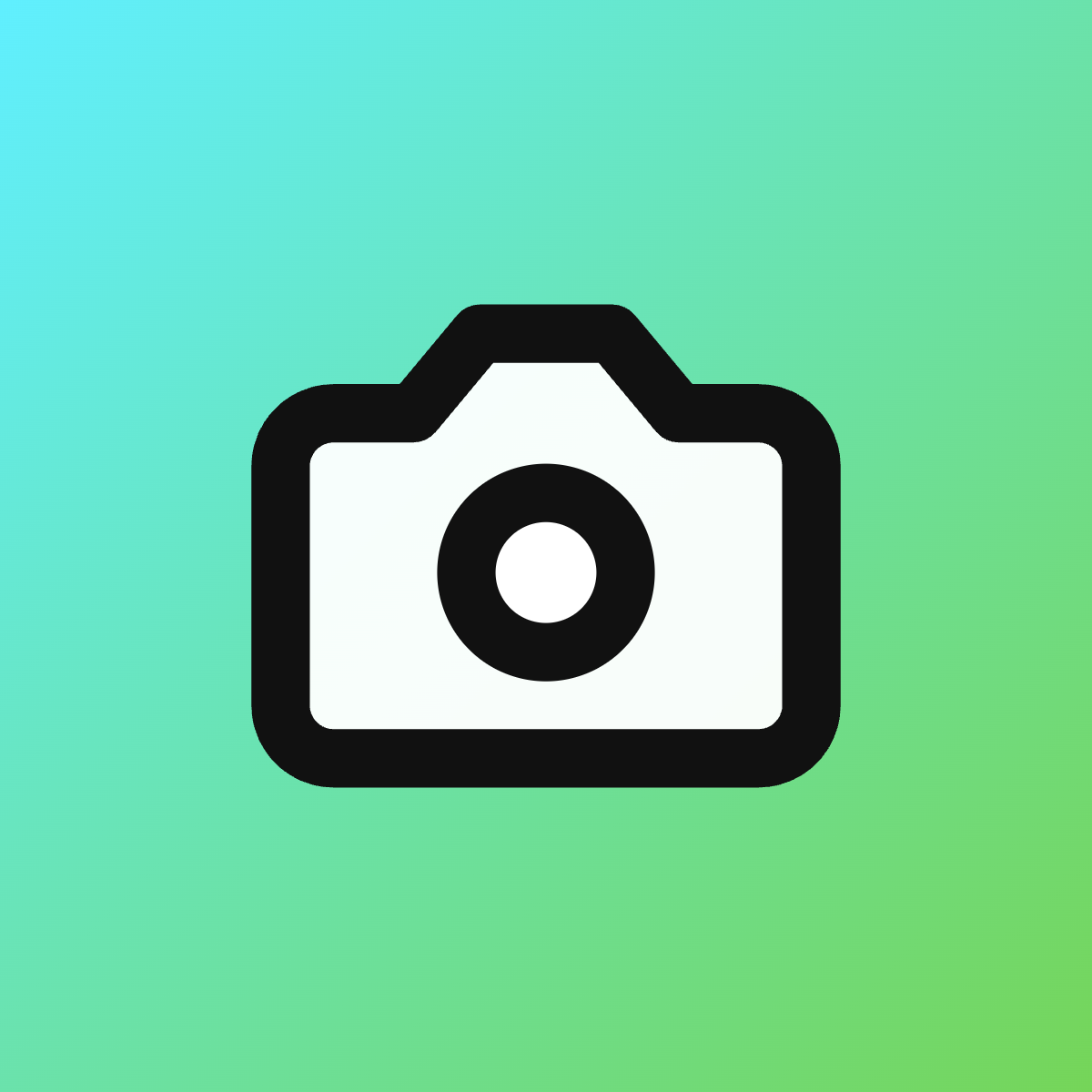 Camera icon for Website logo