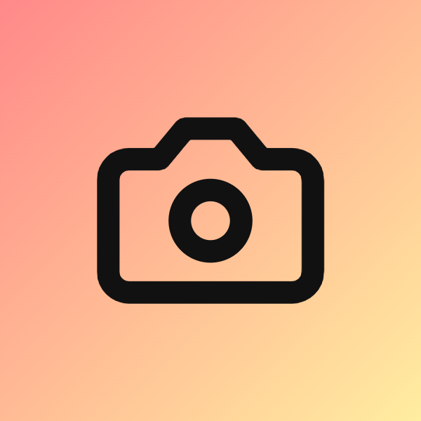 Camera icon for Photography logo