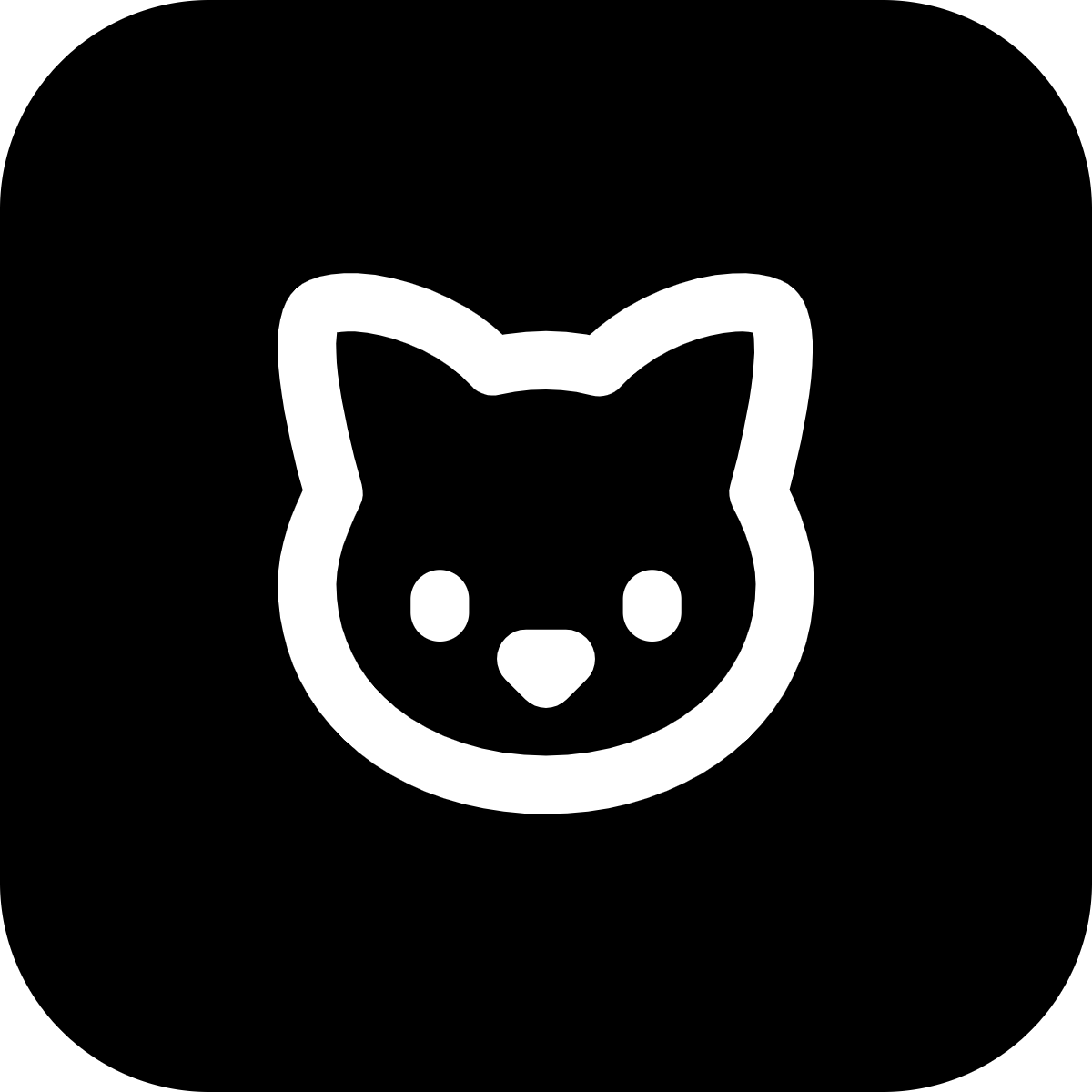 Cat icon for Photography logo