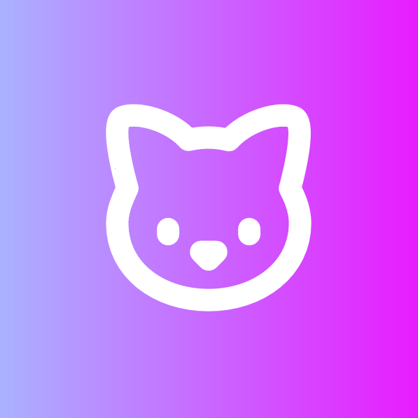 Cat icon for Clothing logo