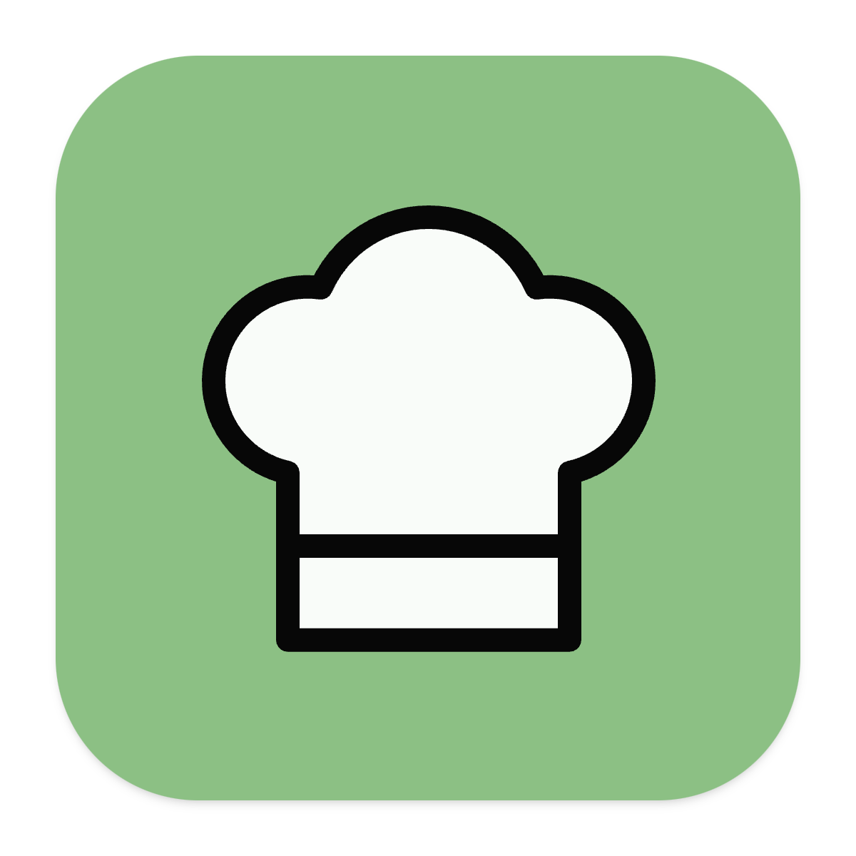 Chef Hat icon for SaaS logo