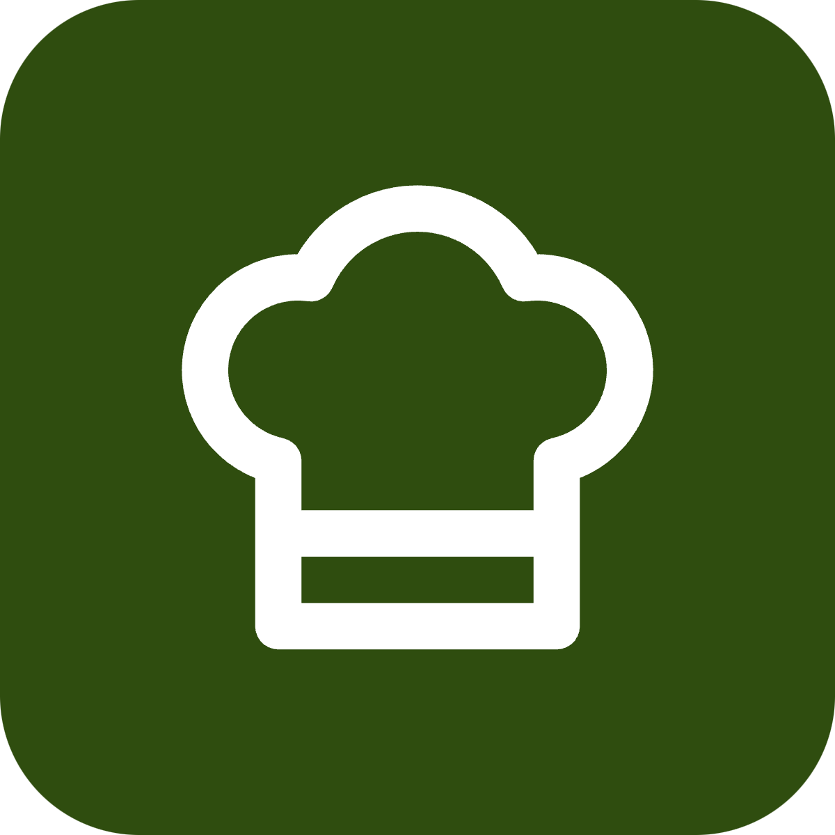 Chef Hat icon for SaaS logo