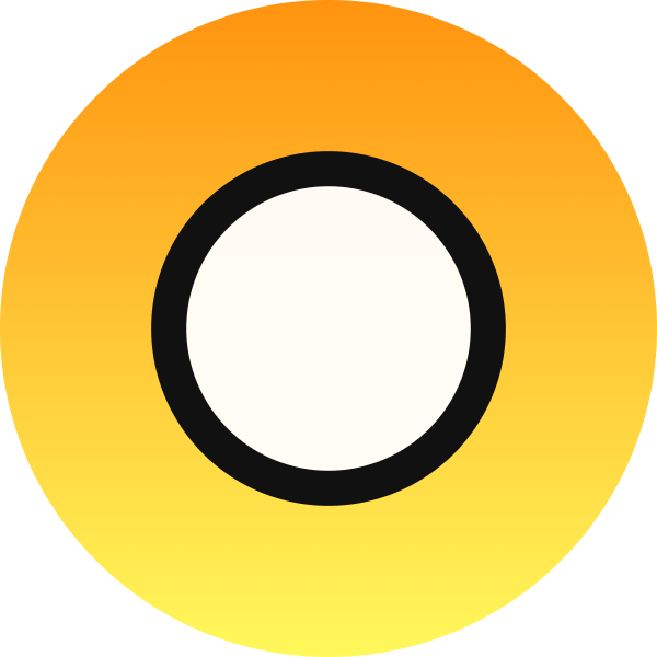 Circle icon for Photography logo