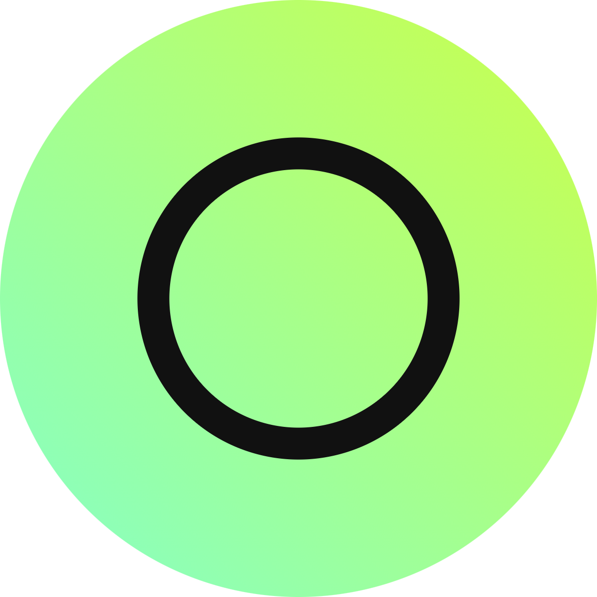 Circle icon for Mobile App logo