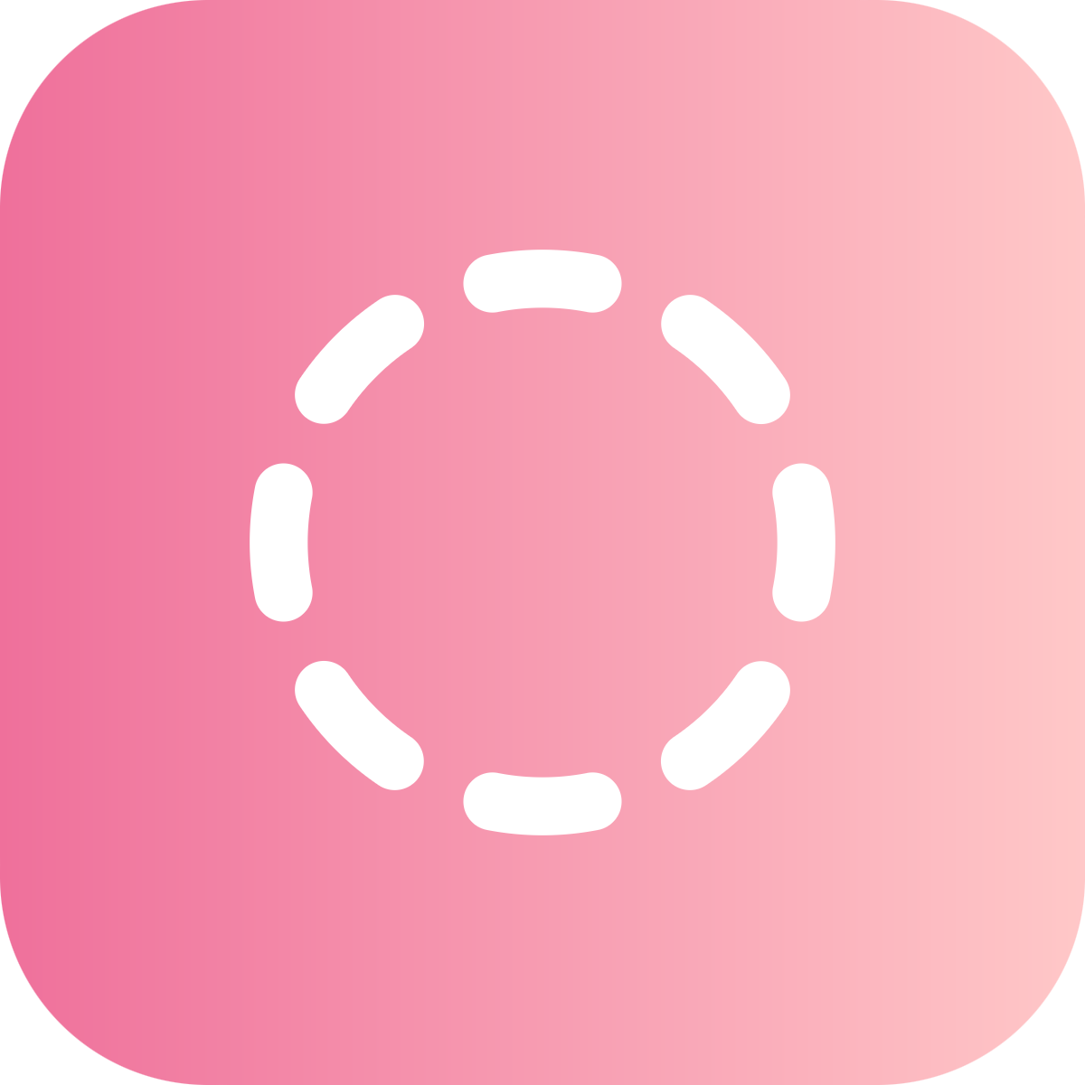 Circle Dashed icon for Website logo