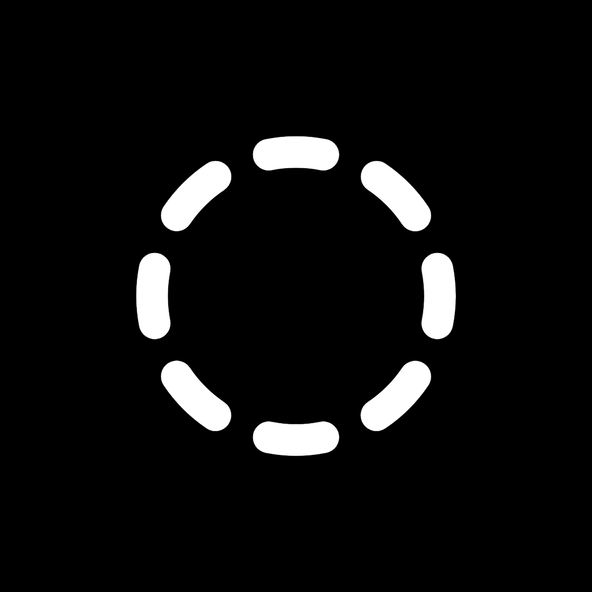 Circle Dashed icon for Photography logo