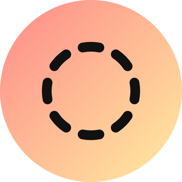 Circle Dashed icon for Portfolio logo