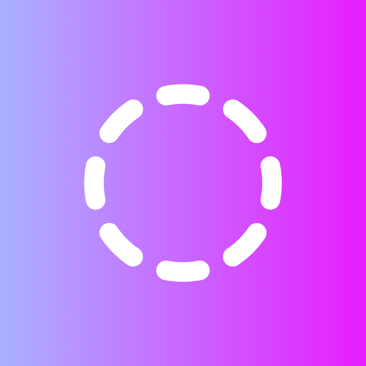 Circle Dashed icon for Clothing logo