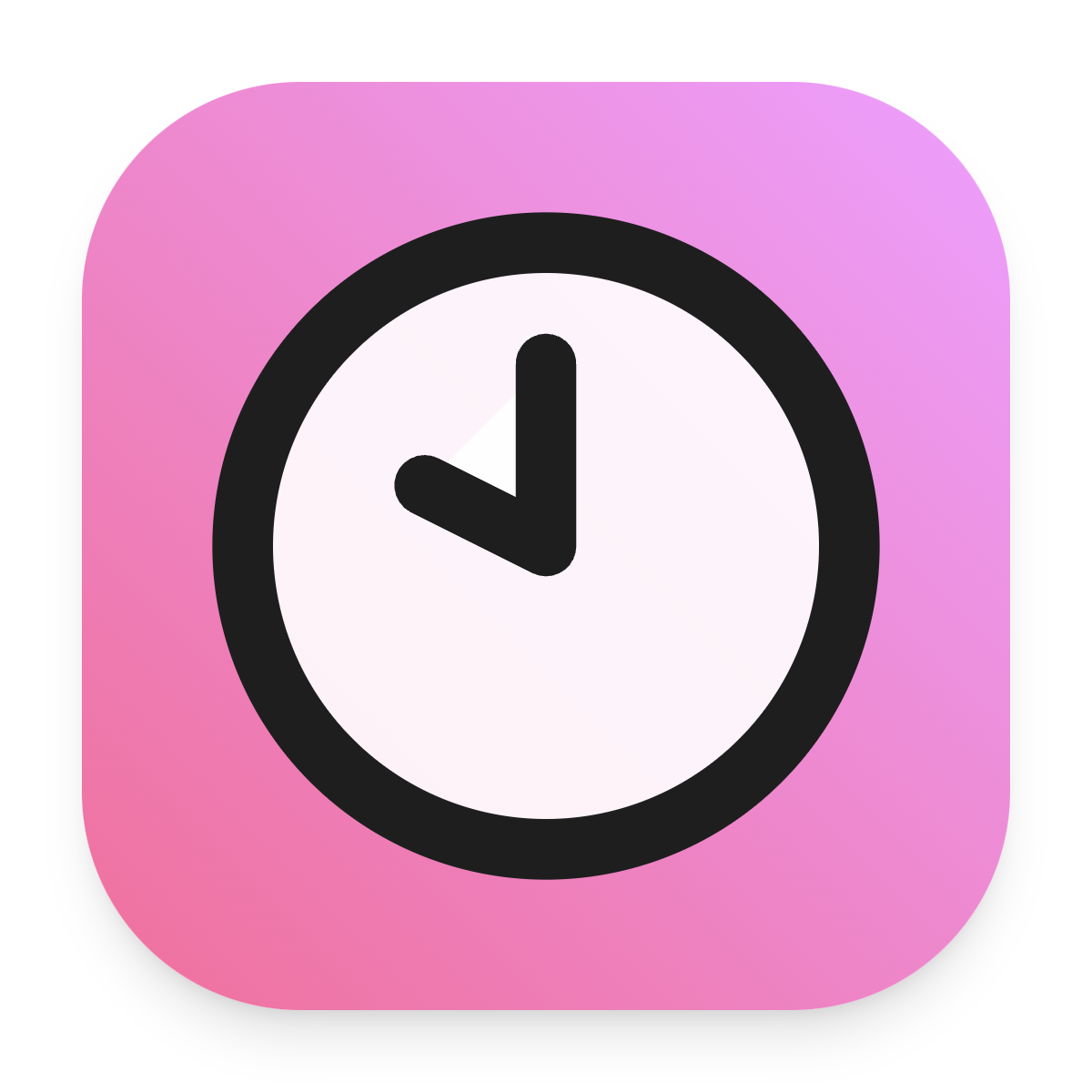 Clock 10 icon for Mobile App logo