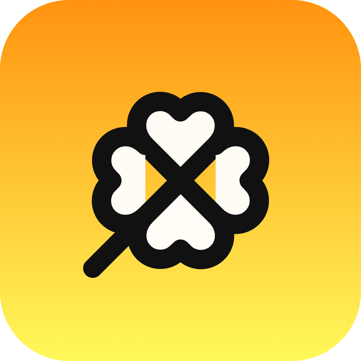 Clover icon for Book logo