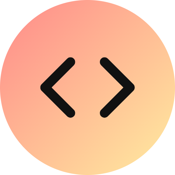 Code icon for SaaS logo