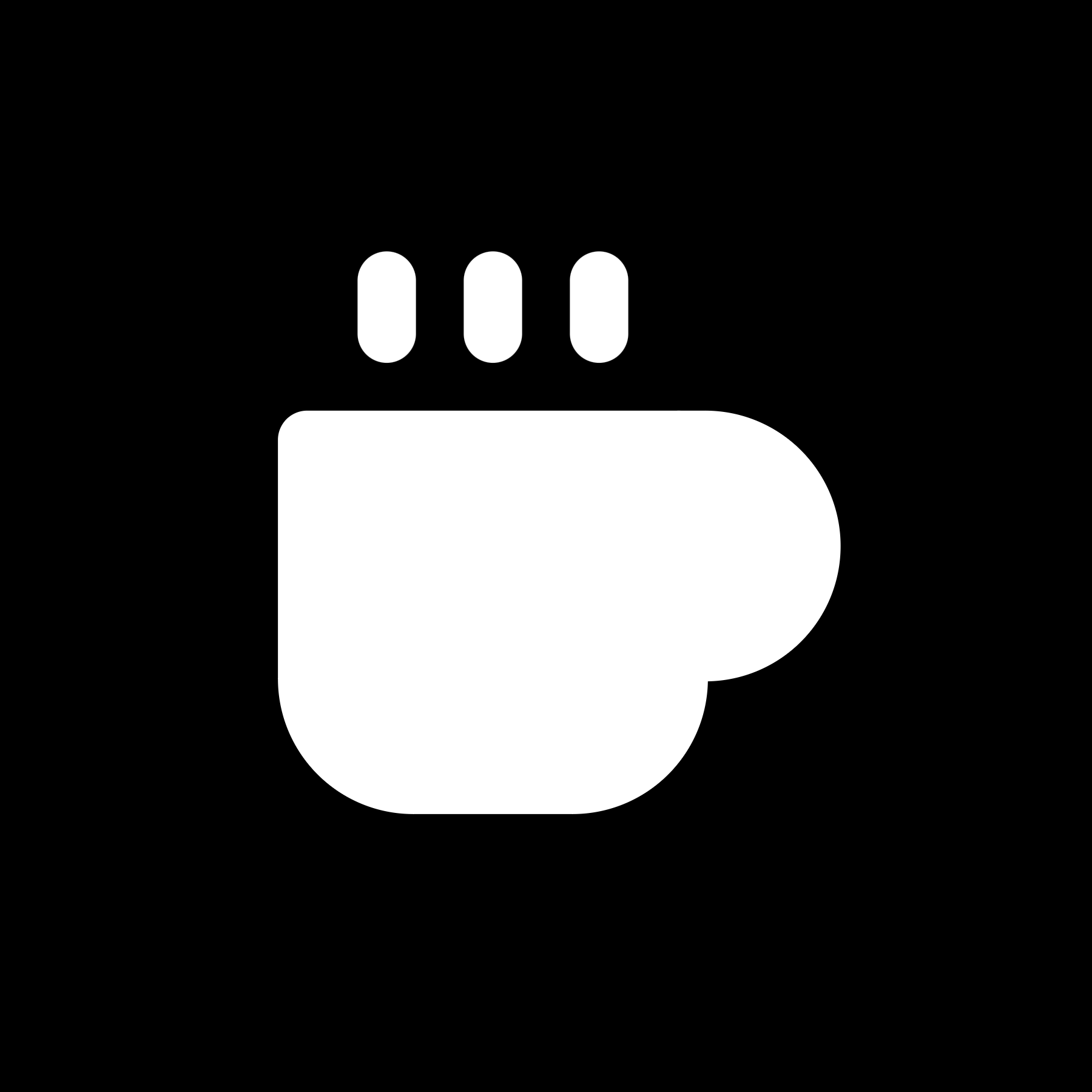 Coffee icon for Restaurant logo