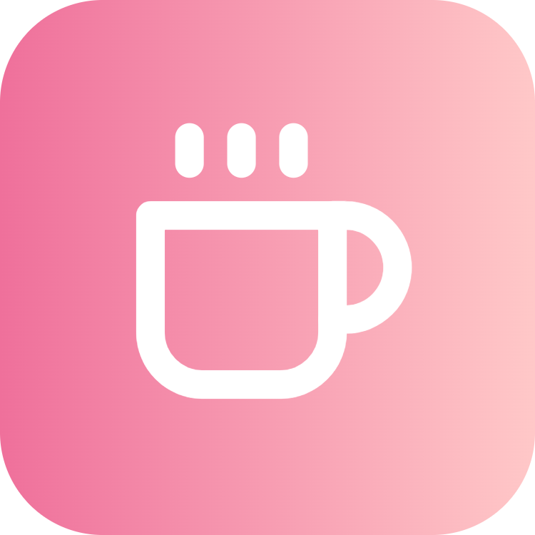 Coffee icon for Restaurant logo