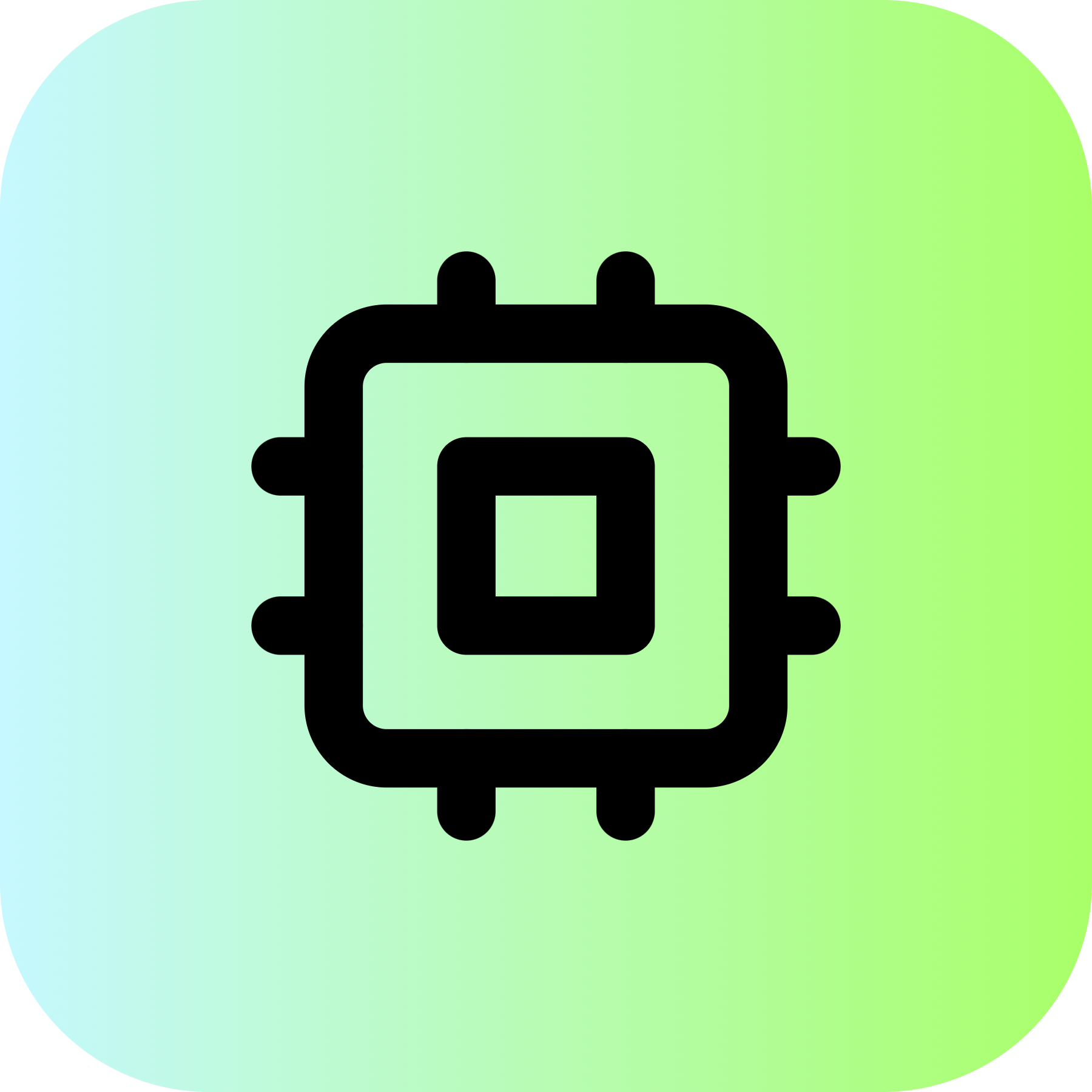 Cpu icon for Ecommerce logo