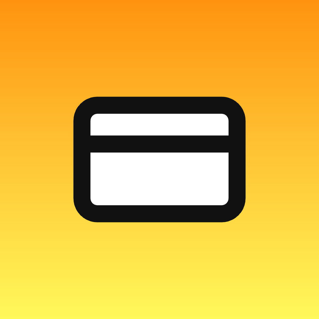 Credit Card icon for Bank logo